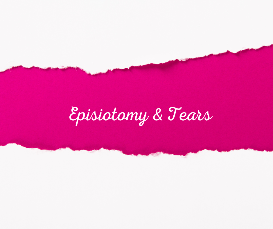 Post Natal Episiotomy & Tears Assessment My Bodyworks